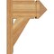 Ekena Millwork Traditional Arts & Crafts Rough Sawn Outlooker, Western Red Cedar, 8"W x 14"D x 18"H OUT08X14X18TRA03RWR - alternate 3